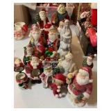 Misc Christmas, decor, Santaï¿½s, trinket boxes etc
