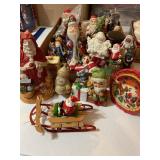 Misc Christmas, decor, candles, candle holders,