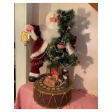 Large animated Santa, no power cord, 34x18"