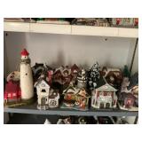 15+ Christmas, houses, town, hall, grist, Mill,