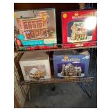 Lighted houses, Pioneer Woman, Santaï¿½s W