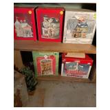Lighted houses Lemax, Santaï¿½s workbench,