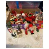 20+ wood Christmas ornaments 3" tallest