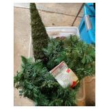 Cone tree 20" fall, pinecones NIP, lighted