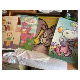 7 Large Hallmark novelty Easter cards W/4