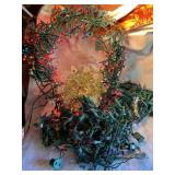 Misc. Christmas lights, star, working