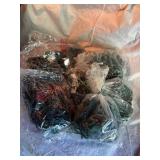 6 pls Clear Christmas lights, NIP, not tested