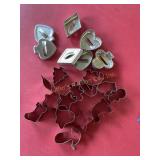 Metal cookie cutters