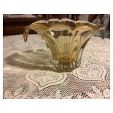 Hand blown glass vase 8" x 5ï¿½