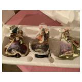 3 Thomas Kincaid Old World Santaï¿½s, Aston Drake