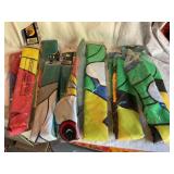 6 Yard flags, NIP, 26x40" etc.