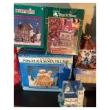 Christmas houses some lighted, trim a home,