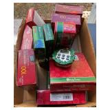 11 Boxes Christmas lights, NIB, timer