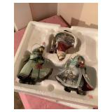 3 Thomas Kincaid Old World Santaï¿½s, Aston Drake