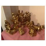 11 pc. Nativity ceramic