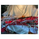 Misc candy canes, some electric, 30"