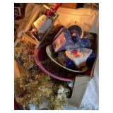Misc. Christmas - tinsel, sleigh, decor, etc.