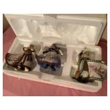 3 Thomas Kincaid Old World Santaï¿½s, Aston Drake