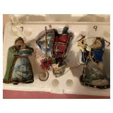 3 Thomas Kincaid Old World Santaï¿½s, Aston Drake