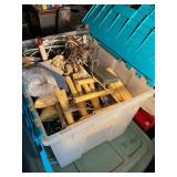 Misc. Christmas decor- plastic window candles,