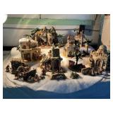 44 pc Bethlehem Village set