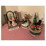3 Holiday music boxes- Midwest, etc.