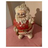 Wyatt, Duncan, Williams spaghetti Santa bank, 6.5"