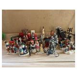 14+ Christmas village figurines