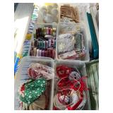 Misc crafting items,  popsicle, sticks, ribbon,