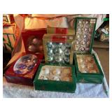 7 boxes Christmas ornaments
