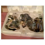 3 Thomas Kincaid Old World Santaï¿½s, Aston Drake