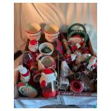 Misc. Christmas decor - ornaments, mugs, bell,