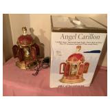 Mr Christmas musical angel carillon, 12"