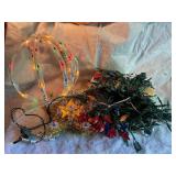 Misc. Christmas lights, star, etc. tested