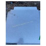 1 Diamond plate handicap ramp. 42" x 42ï¿½.