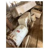 Large scrap metal pile