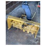 Cub cadet snow blower 44" blade attachment model #