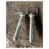 Two hitchpins 1"