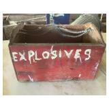 Vtg wooden box, 15x9x11"