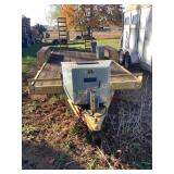 2005 DDEA Construction car Trailer