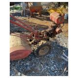 Garden tiller, tecumseh engine 6HP not tested
