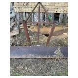 6ï¿½ scrapper blade, 3 pt. Hitch