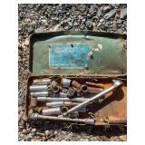 Craftsman socket set, shows wear