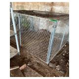 Outdoor dog kennel, 93x74x47"H