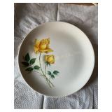 Canonsburg Pottery Simplicity, yellow, rose