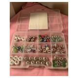 50+  Glass beads, no markings