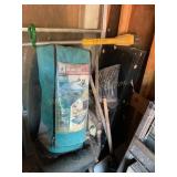 Misc mirror panels, instant queen bed, chair,