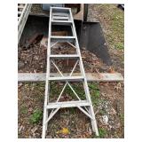 Aluminum step ladder, 6ï¿½
