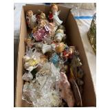 Misc. Christmas ornaments, Russ, Homco, ceramic &