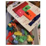 Misc vintage toys, blocks, cars, etc.